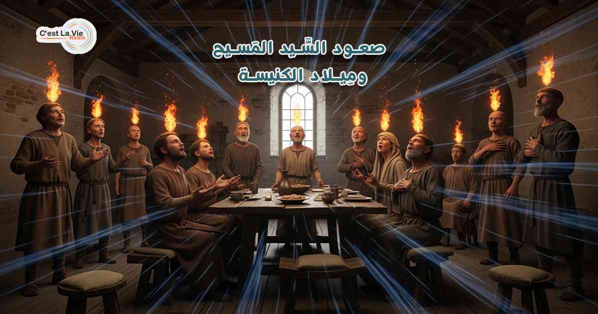 صعود السَّيد المَسيح ومِيلاد الكنيسة